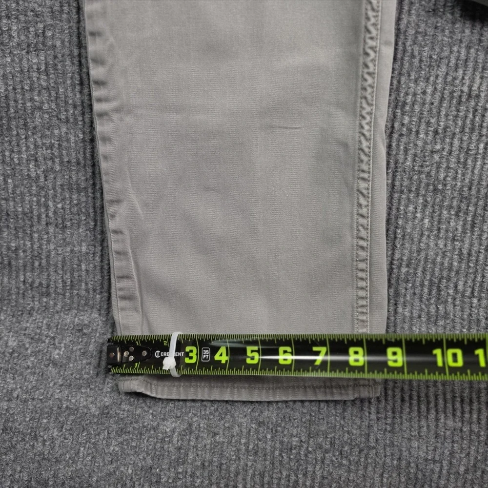Polo Ralph Lauren Straight 650 Pants Mens 38x32 Gray Cotton Denim Style Y2K Gorp